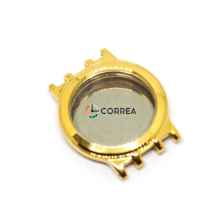 Корпус для часов Romanson HM 0187 золото KR-015